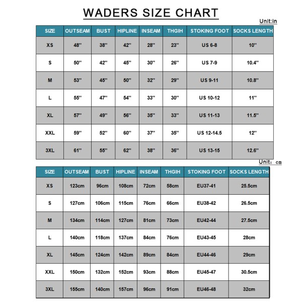 Pesca con mosca Cofres Waders Transpirable Impermeable Medias para pies River Waders Pantalones para hombres y mujeres - Imagen 6