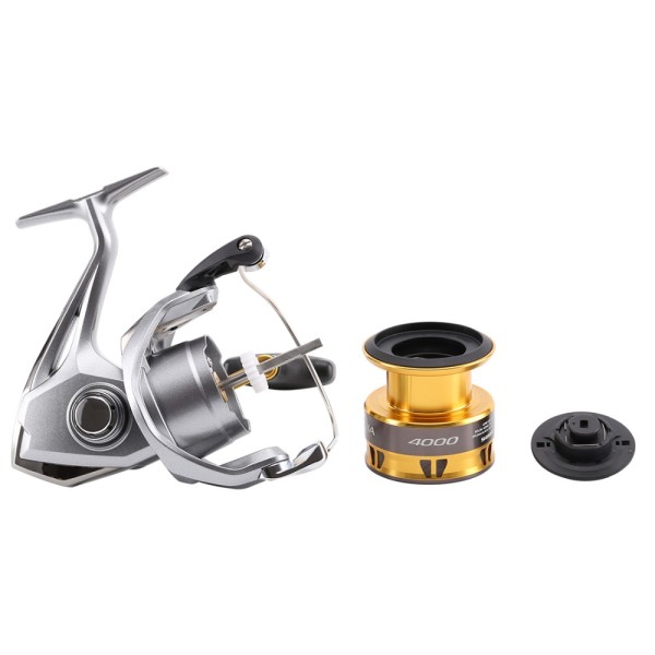 Shimano-carrete de pesca giratorio SEDONA FI 1000, 2500, C3000, C3000HG, 4000XG, C5000XG, Copa profunda, 4BB, engranaje Hagane, agua salada, Original - Imagen 3